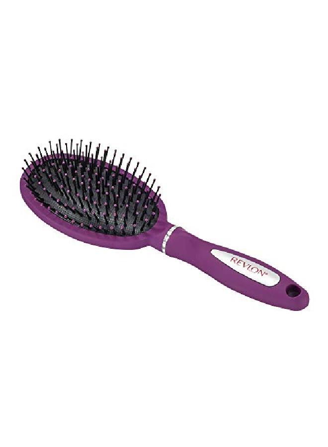 Revlon Detangle & Smooth Berry Cushion Hair Brush - Image 4