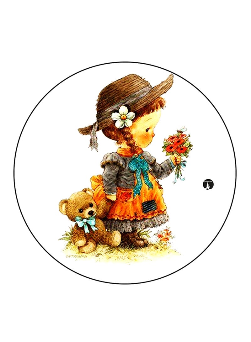 RKN Girl Printed Fridge Magnet  Multicolour - Image 2