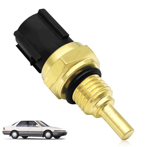SYudwen Engine Coolant Temperature Sensor Replaces# TX37, 37870PJ7003 Compatible with Honda Prelude Civic del Sol Insight CR-V CRX Accord Odyssey Pilot, Isuzu Oasis, Acura MDX CL NSX Integra TL RL - Image 1