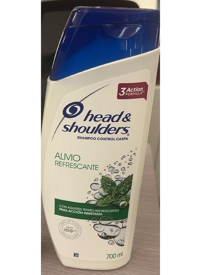 شامبو هيد أند شولدرز ضد القشرة بالنعناع 700 مل