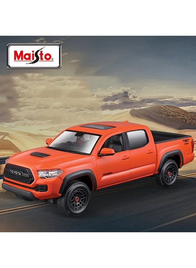 Maisto 1 27 Scale Orange Diecast Model Car Wind Powered Weather Resistant Zinc Alloy Collectible Gift - Image 2