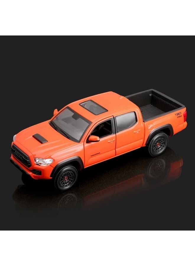 Maisto 1 27 Scale Orange Diecast Model Car Wind Powered Weather Resistant Zinc Alloy Collectible Gift - Image 1