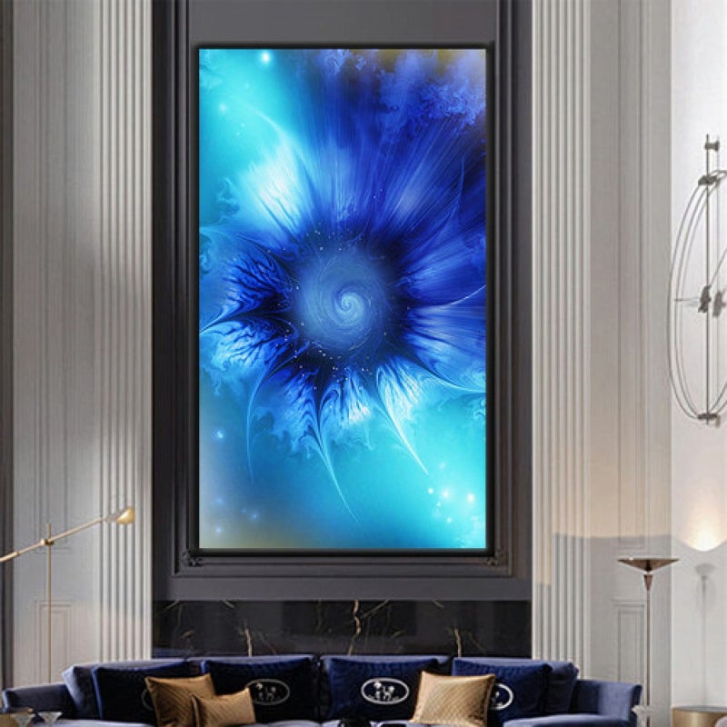 Marktna Modern design canvas painting with a hollow frame, size (60×90), one piece - Image 1