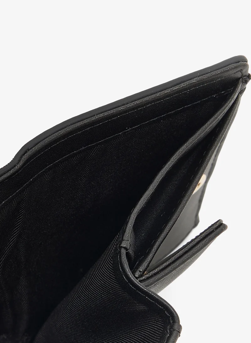 Love Moschino Logo bi fold wallets