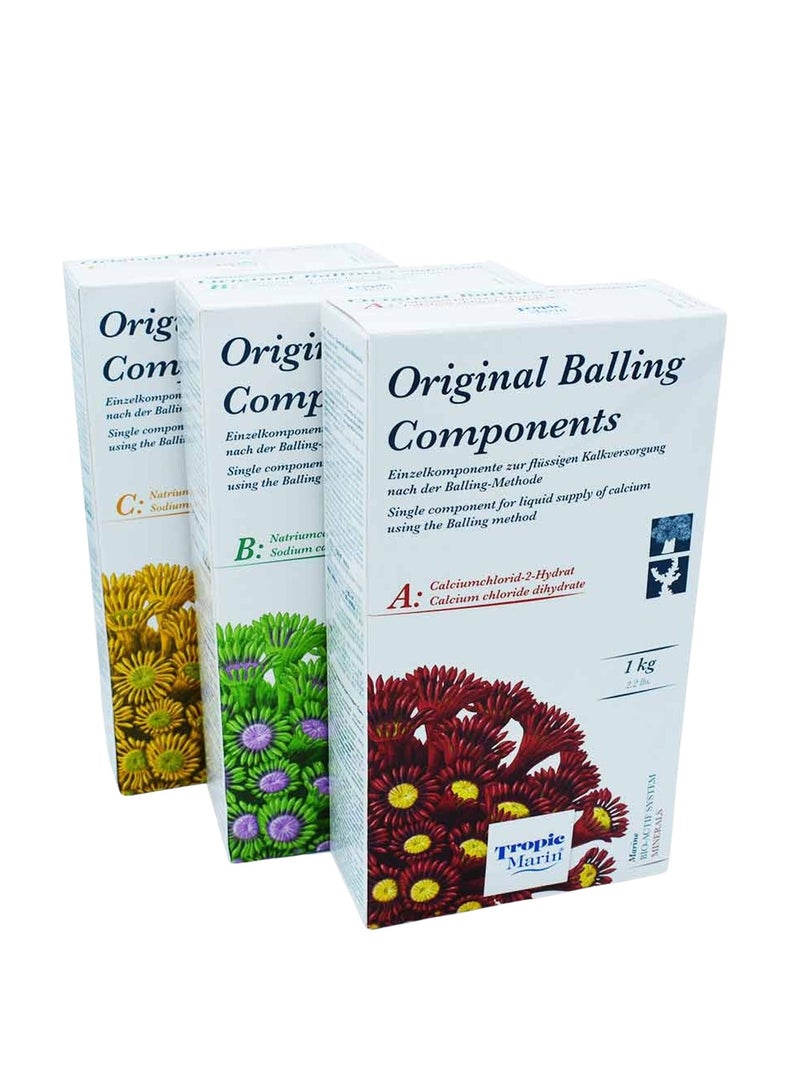 Original Balling Components Set Abc 3 x 1035ml