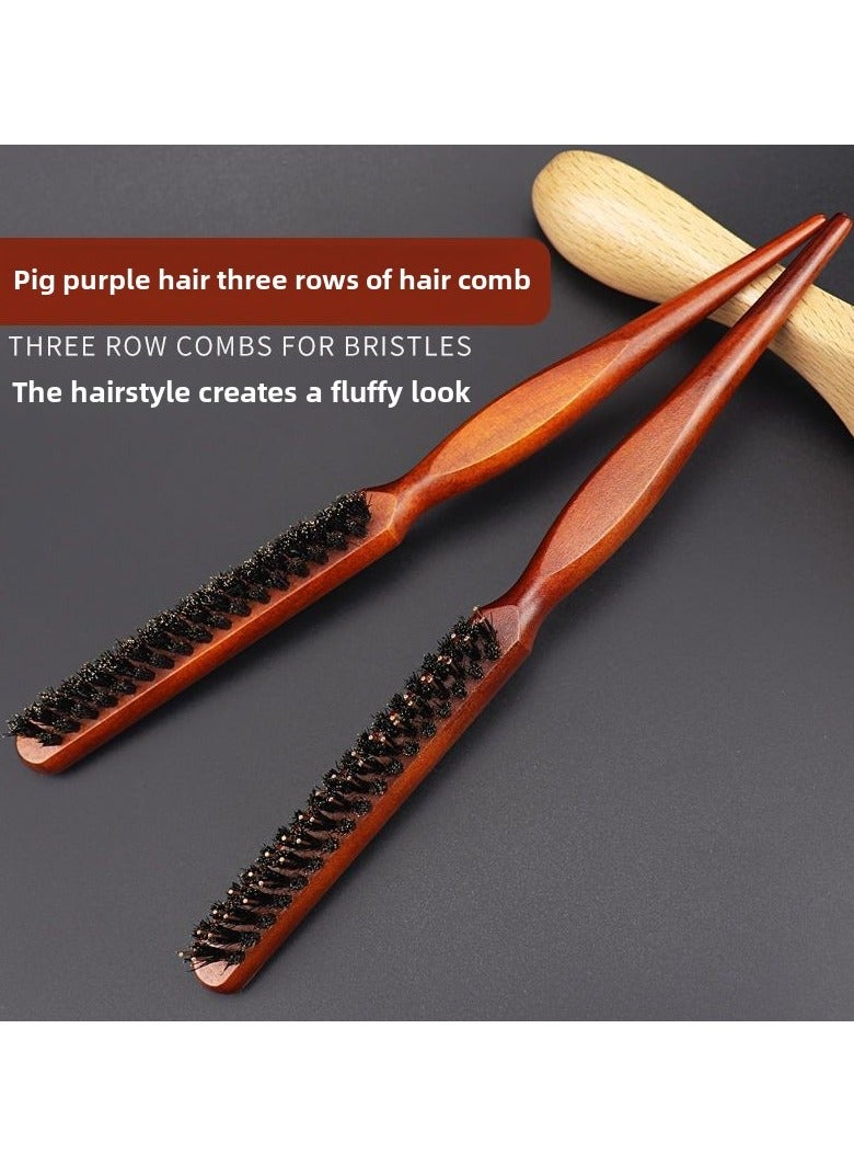 جلوسكي فلوفي المشط, تدليك المحمولة تصميم المشط, فرشاة الشعر متعددة الوظائف, السيدات تصفيف الشعر تصميم المشط, - Image 2