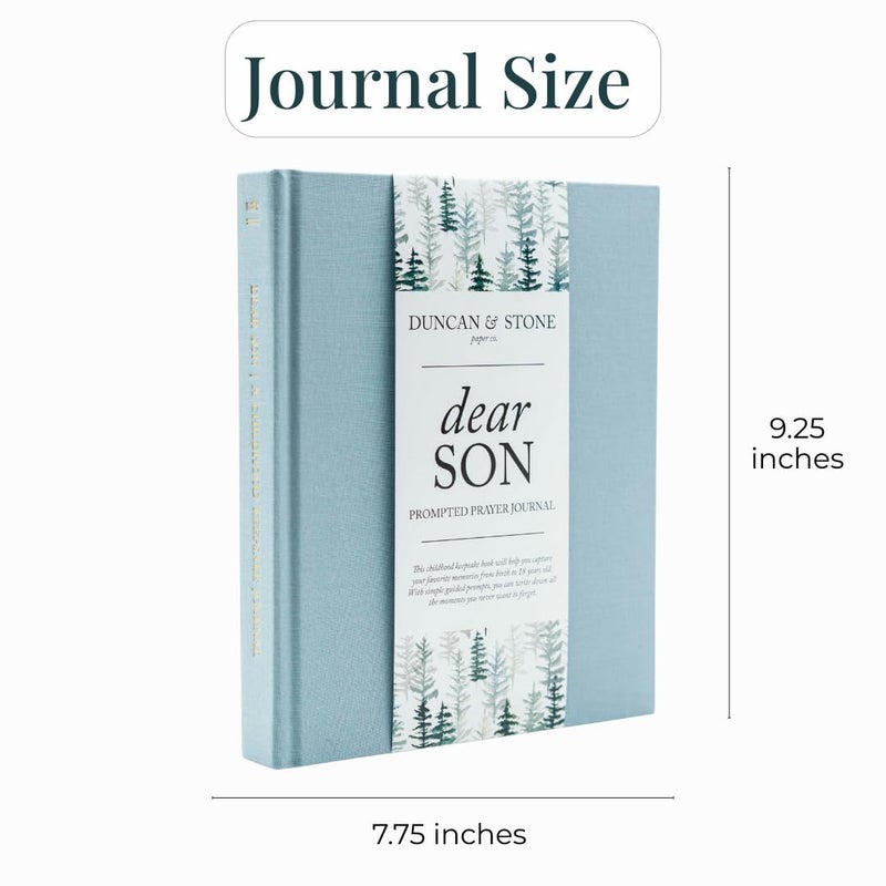 DUNCAN & STONE PAPER CO. كتاب ذكريات الطفل - كتاب ذكريات الطفولة للمعالم - مجلة الأم وأنا مع تلميحات وصور والمزيد - هدايا تذكارية للمولود (كريم، 230 صفحة) - Image 2