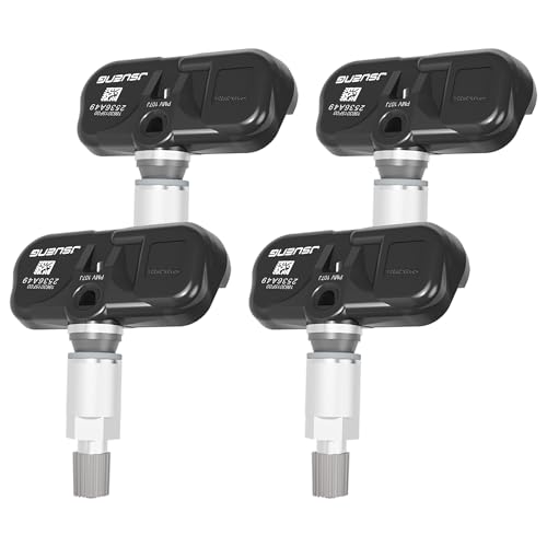 Jsueng جسوانغ 42607-33021 حساس TPMS، مجموعة من 4 حساسات نظام مراقبة ضغط الإطارات لتويوتا كامري راف 4 هايلاندر يارس كورولا، لكزس ES GS LX بديل لـ PMV-107J 42607-33011 315MHZ - Image 1