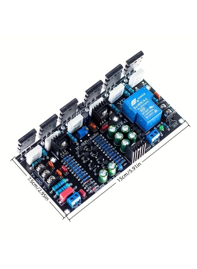 300W Mono Power Amplifier Board High Power Tube Amp 1pc With Speaker Protection - Image 3