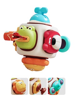 XiuWoo Toddler Travel Toys Montessori Toys Fidget Toys for Toddlers 1-3 Sensory Toys Road Trip for Airplane Travel Busy Cube Toddler Car Toys with Lanyard  - Image 1
