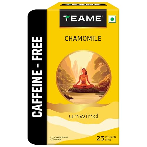TE-A-ME Chamomile Tea - 25 Tea Bags | Camomile Tea for Sleep, Stress Relief & Relaxation | Unwind - Image 1
