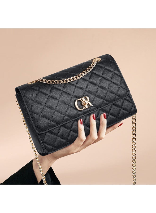 Crocodile Women's Day Genuine Leather Quilted Chain Shoulder Bag Luxury Crossbody Underarm Bag Gift - Image 2