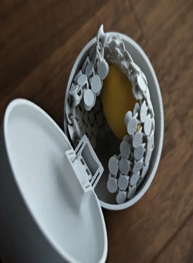 3D Craft 3D Printed Transformable Egg Puzzle Toy – Creative Foldable Fried Egg Design – Unique Educational Toy & Decorative Gift for Kids and Adults - Image 3