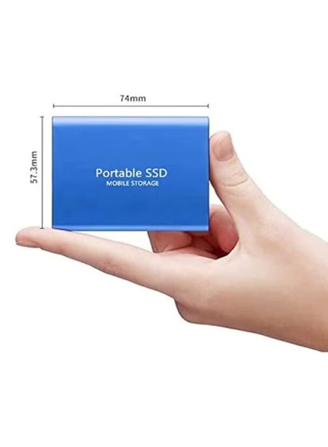 2TB Portable External SSD, 2000GB USB 3.1 High Speed Data Transfer, Computer Backup Drive Support Data Storage Transfer, USB C Mini Portable External Solid State Drive for PC/Laptop/Phones and More - Image 2