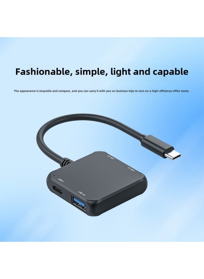 Type-c Docking Station Multi-function Mini Usb-c Hub USB 3.0HUB One-to-four Splitter-Number Of Interfaces:One Bite 3.0