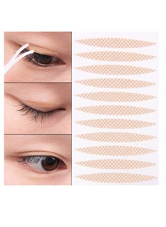 SYBL 800PCS (400 pairs) Single-Sided Lace Mesh Olive Breathable Double Eyelid Stickers Flesh-Colored Invisible No Trace Waterproof long-lasting Super Sticky  - Image 5