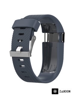Solid Color Adjustable  for FITBIT Charge HR(Navy Blue)