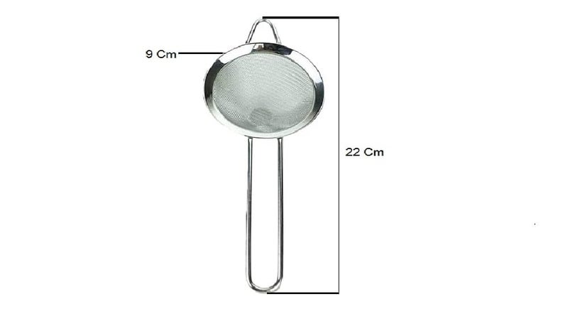 Black Olive Commercial Tea & Coffee Strainer – Multipurpose Stainless Steel Chai Chhalni, Coffee Sieve, Oil & Juice Wire Channi for Kitchen – Durable Mesh Filter for Smooth & Sediment-Free Beverages - Image 4