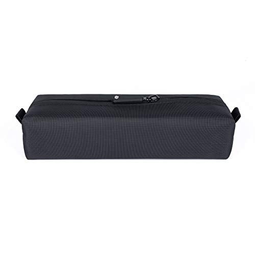 Comfyable Small Toiletry Bag for Men, Slim Mini Toothbrush Case, Mini Dopp Kit Bag for Electronics, Tech, Gym, Water-Resistant Essentials Pouch, Black - Image 1