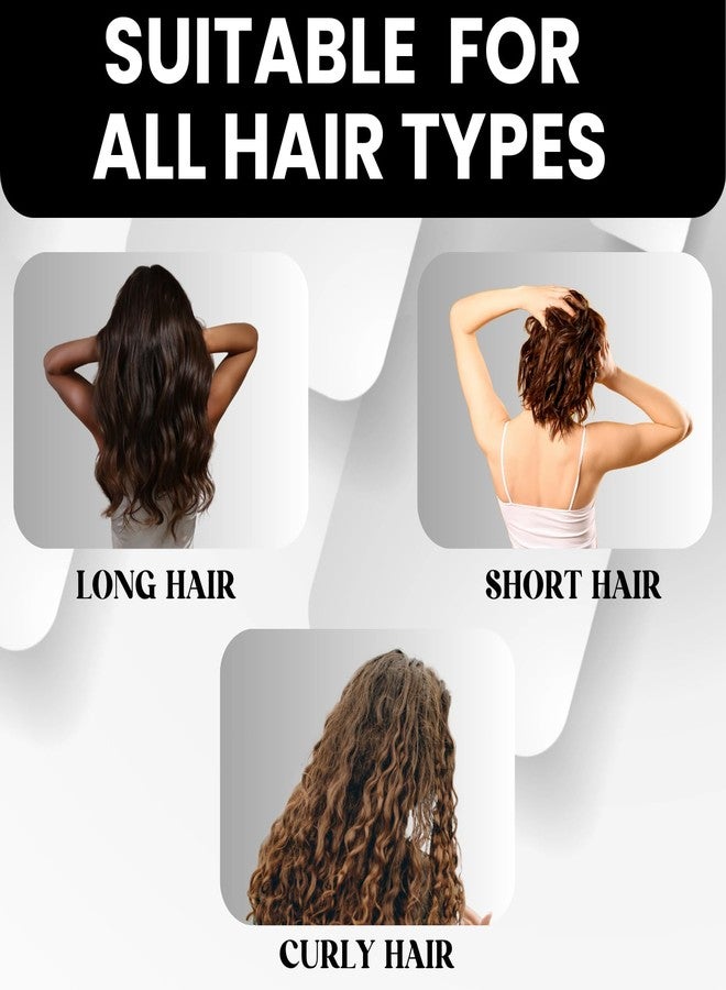 Zeyu Hair Brush for Men & Women | Cushion Paddle Design with Soft Flexible Nylon Bristles | Smoothening & Styling Tool for Curly, Wavy, Straight & Thick Hair | Anti-Frizz Grooming Comb - Image 5