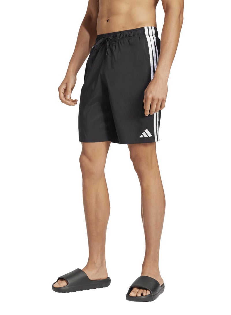 Adidas 3 Stripes Swim Shorts 8 Inch - Image 1