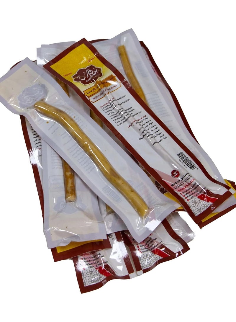 سندس مسواك علبة تحتوي على 12 مسواك صحي معالج في عبوات خالية من الهواء مع علبة. - Image 2