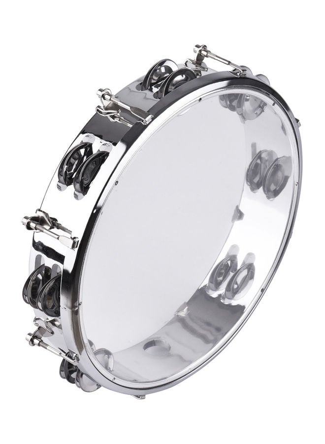 NIBEMINENT 10-Inch Percussion Tambourine with Tuning Wrench - Image 5
