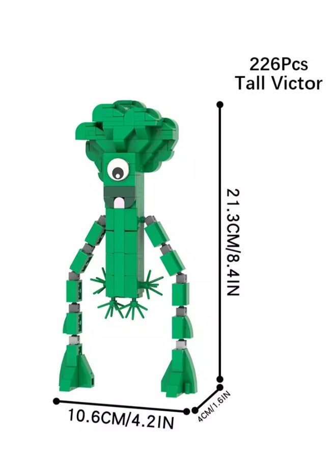 Children's Self-assembly Small Particle Toy Building Blocks Green Class Model Hand-made Creative Plug-in Toys  - Image 2