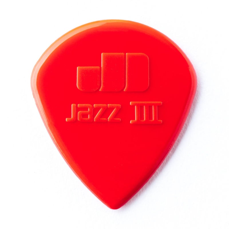 DUNLOP Jim Dunlop Jazz III Nylon Pick 1.38MM - 24 Pack - Image 1