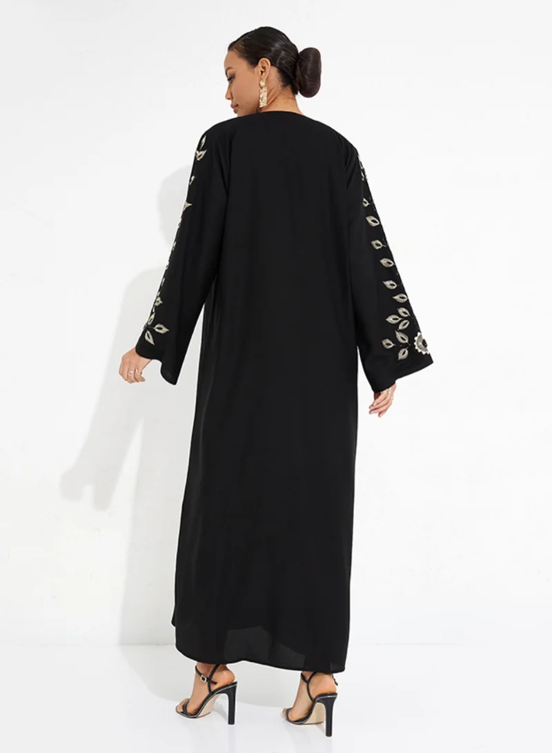 Rosette Abaya SD Stones abaya