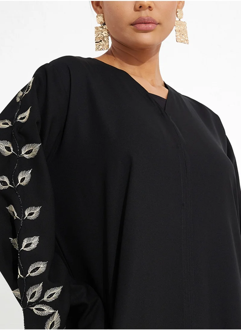 Rosette Abaya SD Stones abaya