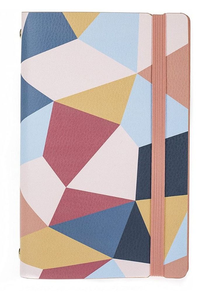 Collins Soft Cover Undated Week to View Personal Organiser  Pink Terrazzo - Image 2