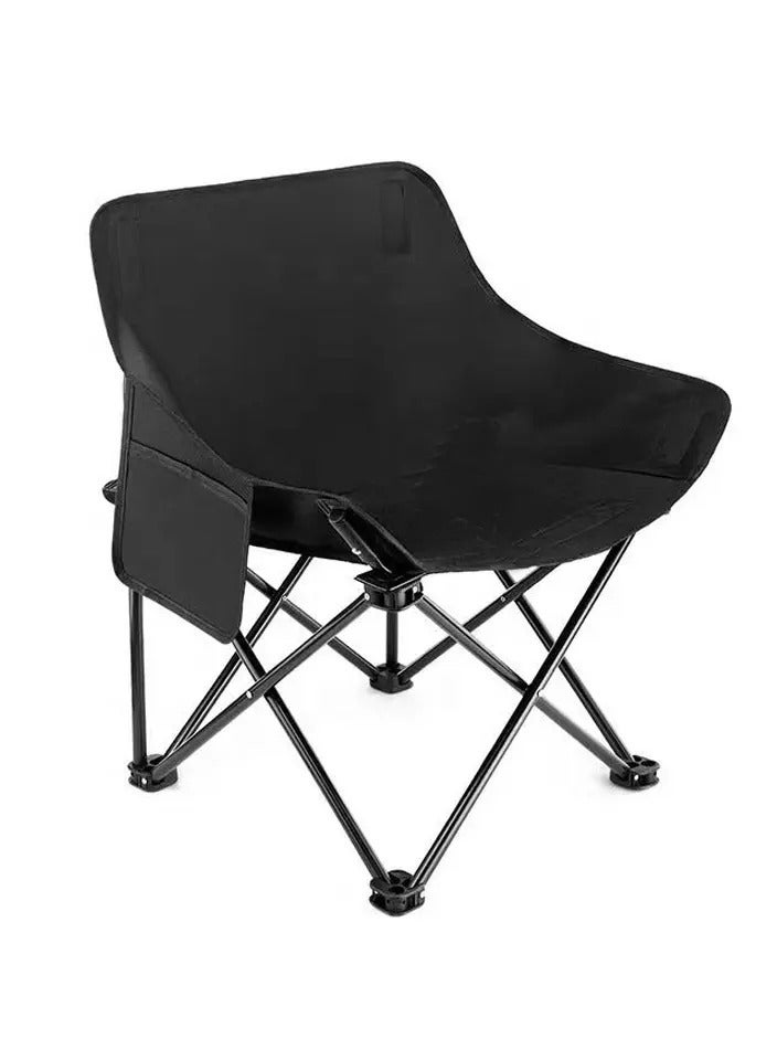 Ultralight Folding Camping Moon Chair - Durable 600D Oxford Fabric - Image 1