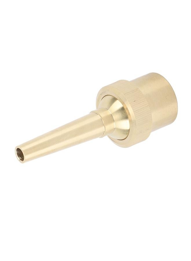 Brass Direct Fountain Nozzle Female Screw Connection Spherical Joint Adjustable Direct Fountain Nozzle for Pond Garden G1in - Image 3