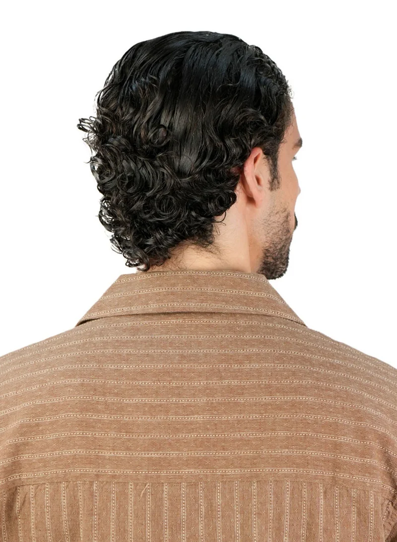 GIORDANO  Men’s Relaxed Linen Cotton Short Sleeve Button Shirt for Men | Best Price UAE