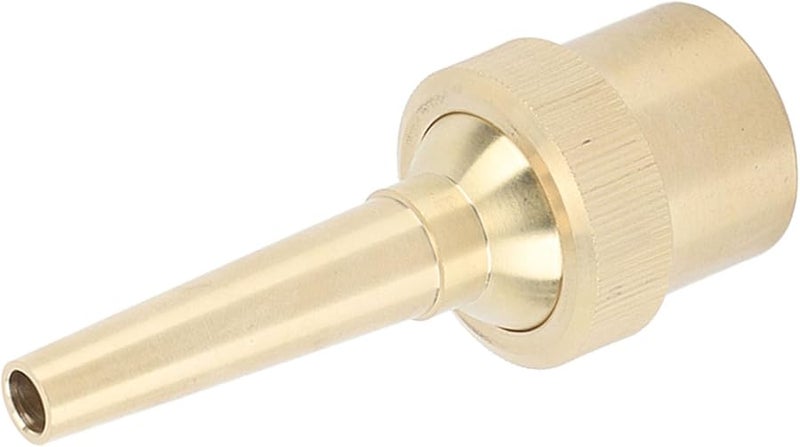 فوهة النافورة القابلة للتعديل من النحاس الأصفر المشترك تأثير نفث كامل سهلة التركيب كمية رش كبيرة - Image 3