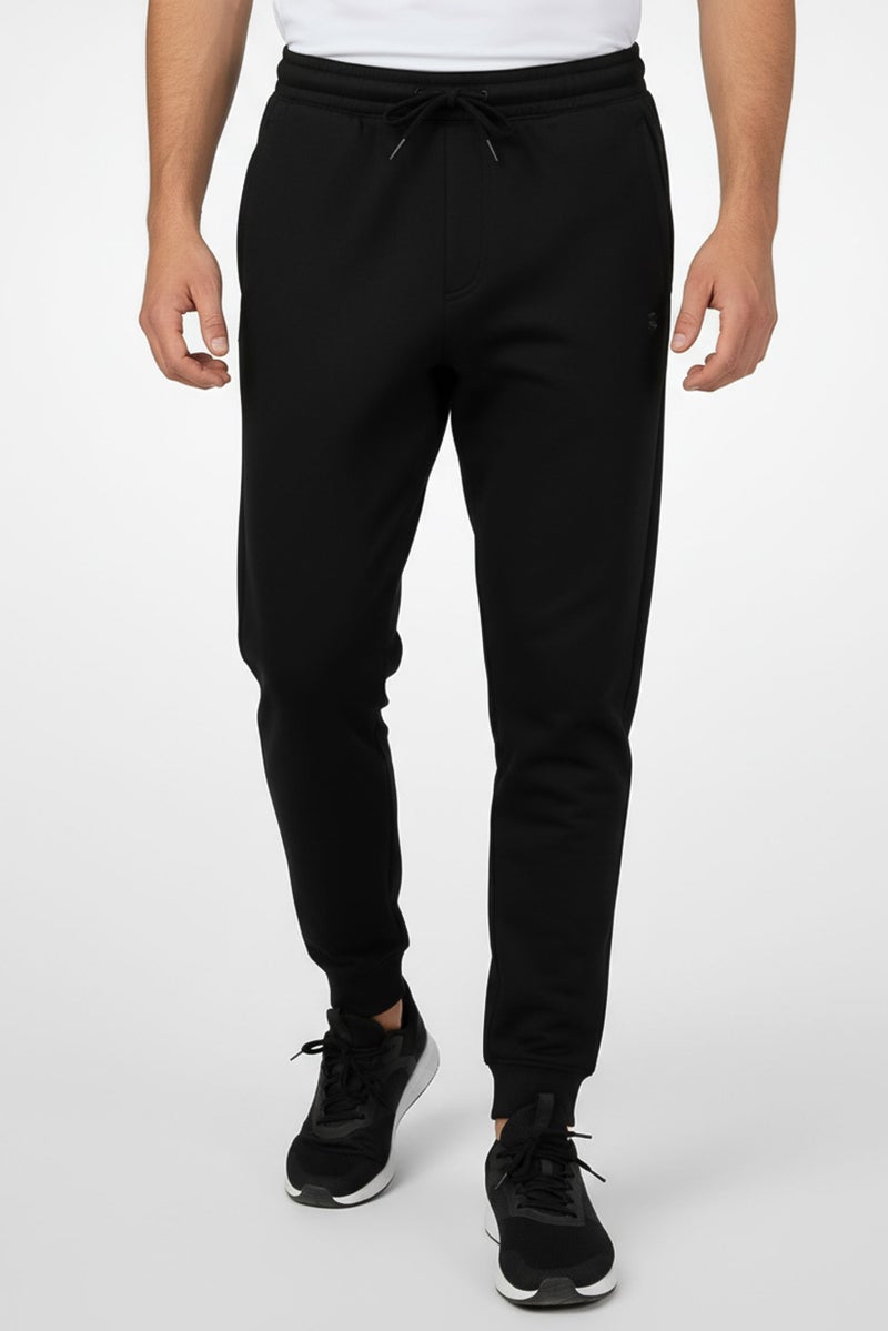MOTION Men Sportswear Fit Outdoor Sweatpants, Black - Image 1