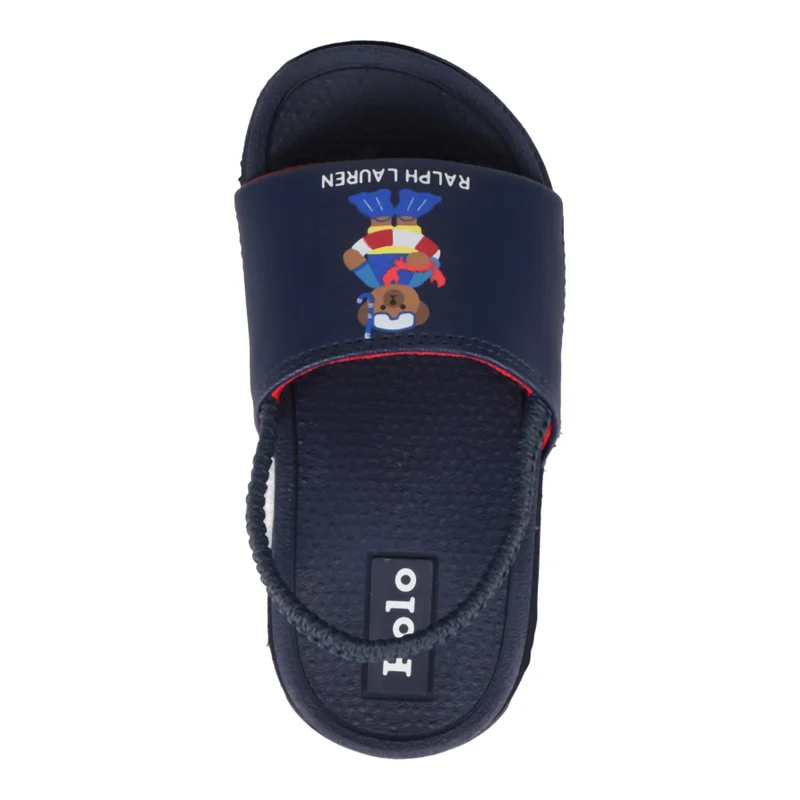 بولو رالف لورين Youth Logo Flip Flops