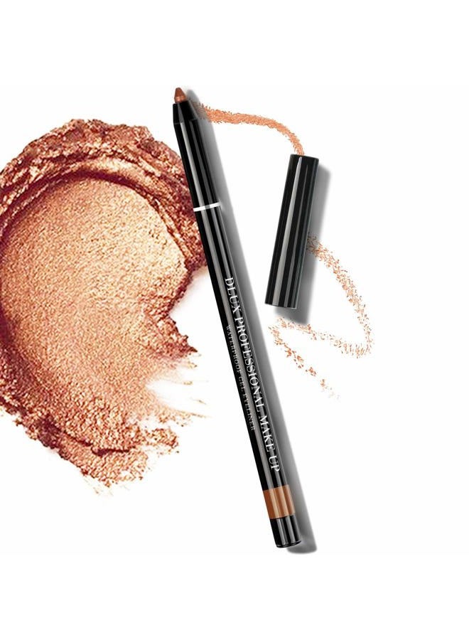 DLUX PROFESSIONAL Gel Eyeliner - 4g Stick Eye liner, Waterproof Pencil Gel Liner, Smooth Cream Eye shadow, Smudge-Free, Long-Lasting, Intense Colours, Easy To Use Korean Cosmetic - Image 1