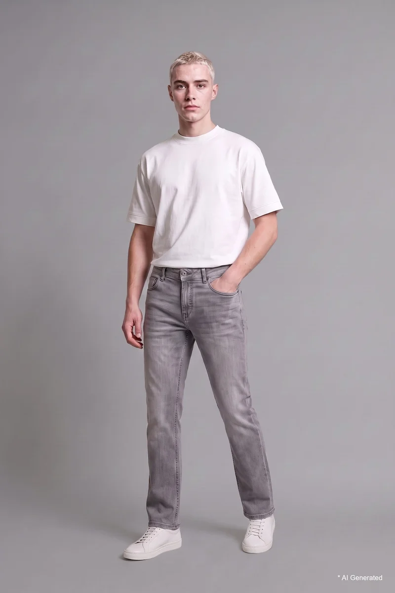 Sergio Regular Fit Regular Hem Jeans