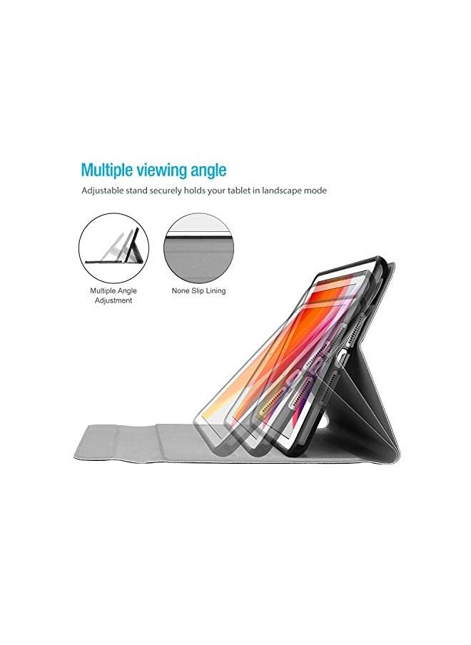 Procases - Ipad Mini Keyboard Case For Ipad Mini 5 2019/ Mini 4, Mini 1 2 3, Slim Lightweight Smart Cover With Magnetically Detachable Wireless Keyboard For Ipad Mini 5/4/3/2/1 –Black - Image 1