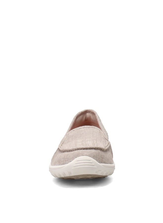 SKECHERS Women's Reggae Fest-Manzanita Loafer Flat Taupe 7, 37 EU - Image 4