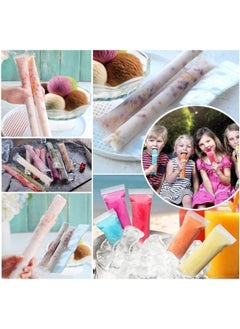 FUFU 100 Pack Popsicle Bags with DIY Zip-Top Ice Pop Pouches, Disposable Popsicle Molds Bags, DIY Popsicle Freezer Bags for Gogurt, Ice Candy or Freeze Pops - pzsku/ZAC6605632B0007CE5C63Z/45/_/1739213729/9fc96ce0-663f-485f-be0b-9874308f4008