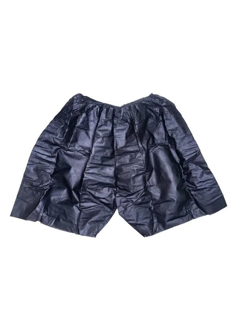 Diva Disposable Boxer Shorts Non Woven Black 20pcs Pack  - Image 2