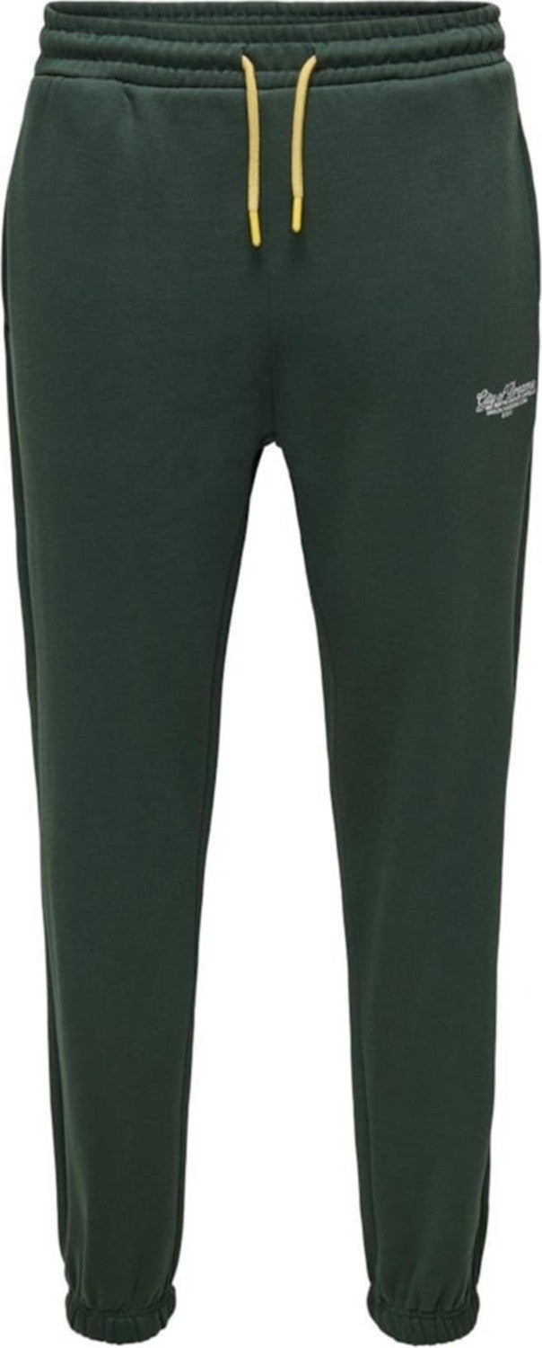 Jack Jones Onsriley Reg Sweat Pants Vd Emerald Green 22030142 - Image 2