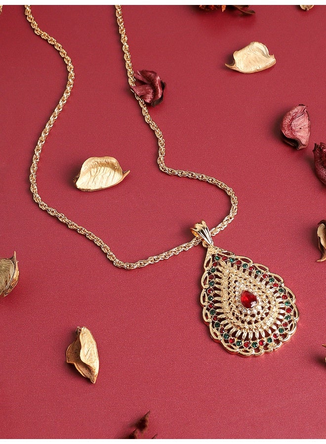 SOHI Party Artificial Necklace Jewellery - Image 2