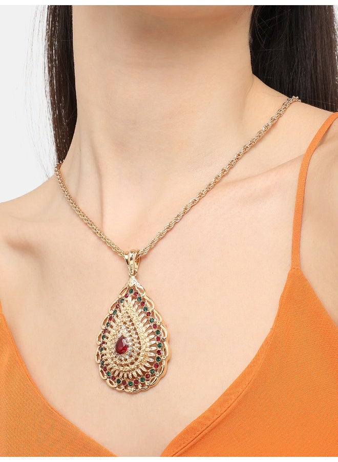SOHI Party Artificial Necklace Jewellery - Image 3