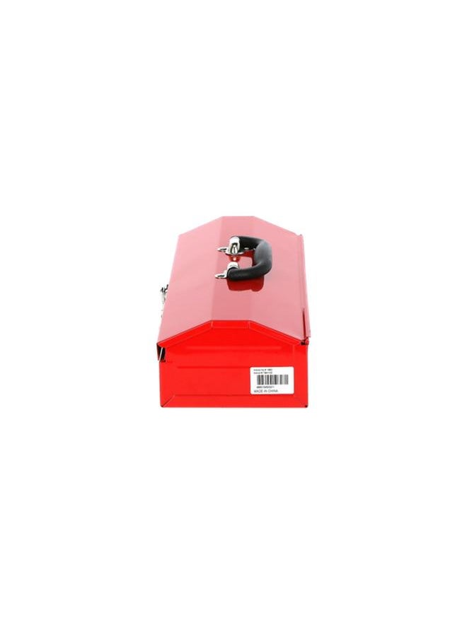 TORIN - Big Red Heavy Duty Stainless Steel and Plastic Tool Box with Clasp Lock Red - Image 1