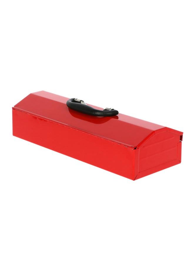 TORIN - Big Red Heavy Duty Stainless Steel and Plastic Tool Box with Clasp Lock Red - Image 1