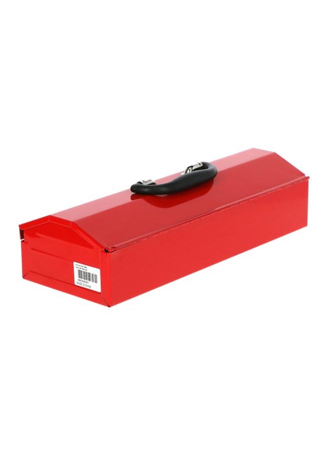 TORIN - Big Red Heavy Duty Stainless Steel and Plastic Tool Box with Clasp Lock Red - Image 1